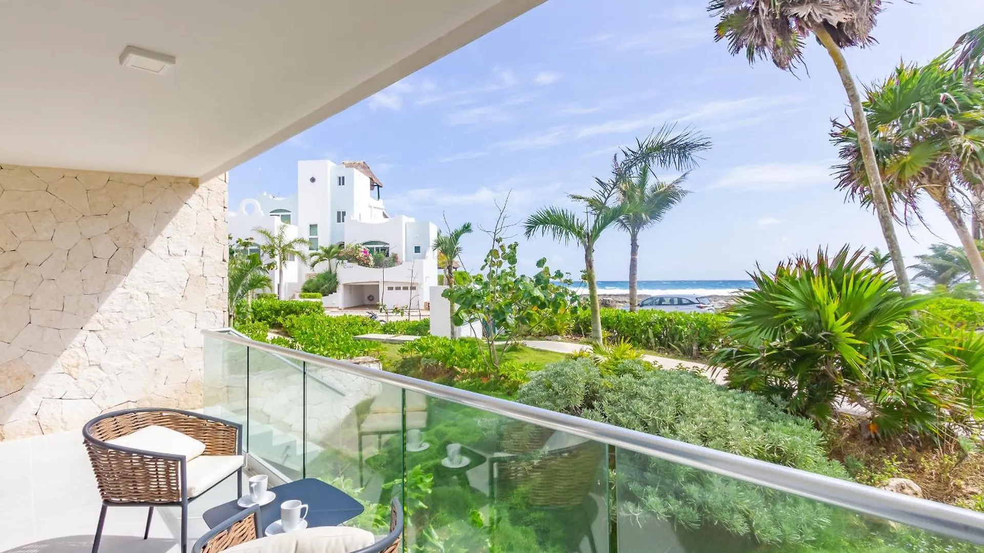 Santamar By Tao Beach Condos With Pool & Walk To Ocean Akumal Apartment