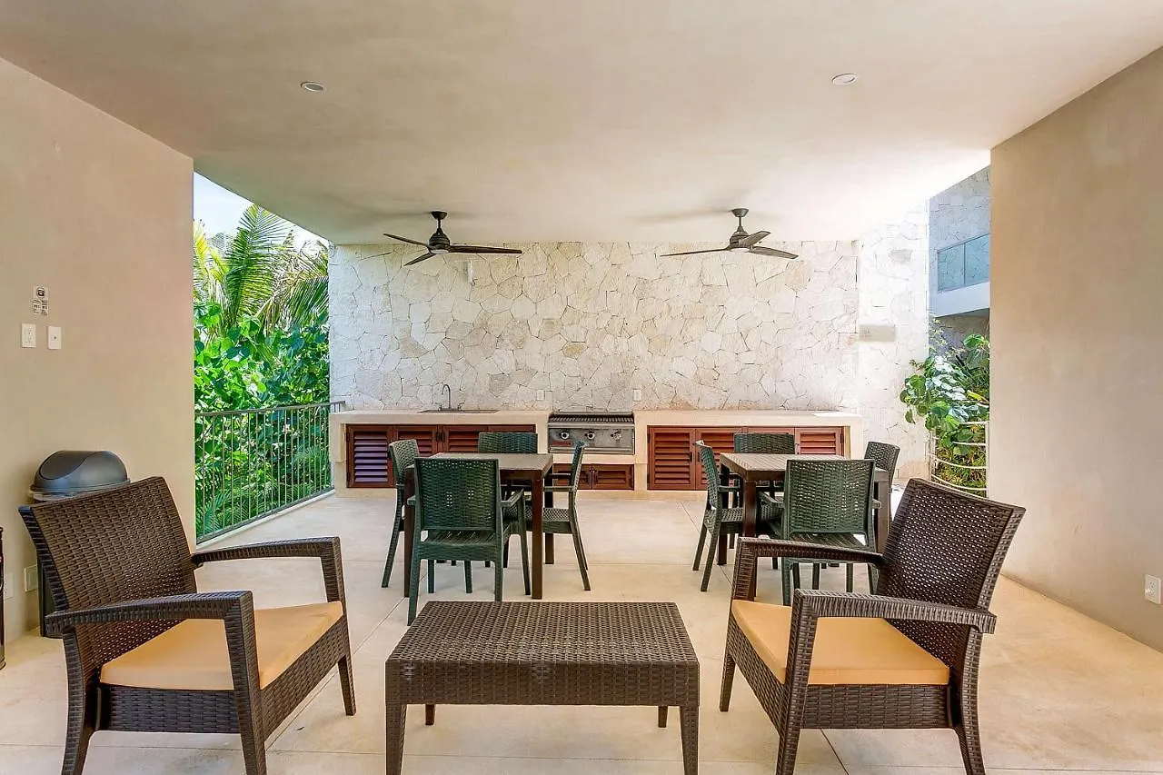 Santamar By Tao Beach Condos With Pool & Walk To Ocean Akumal Lägenhet