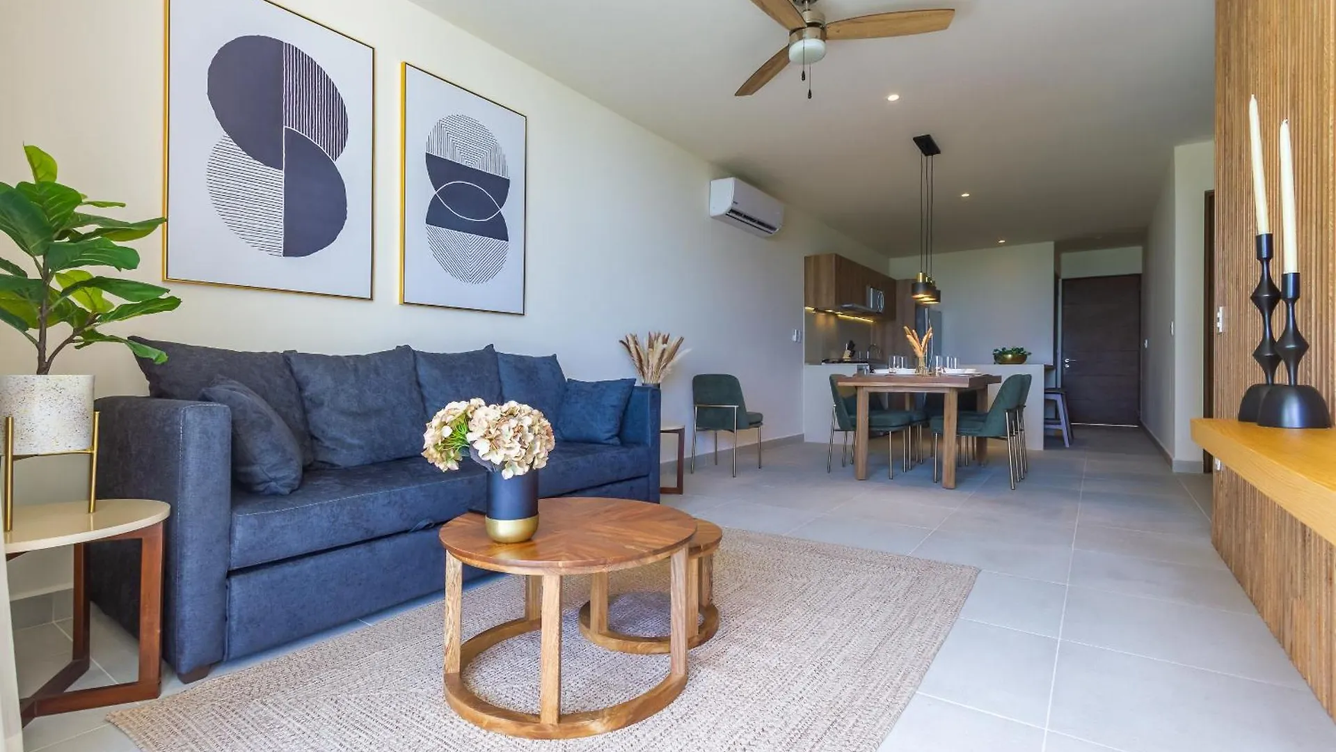 Santamar By Tao Beach Condos With Pool & Walk To Ocean Akumal Lägenhet