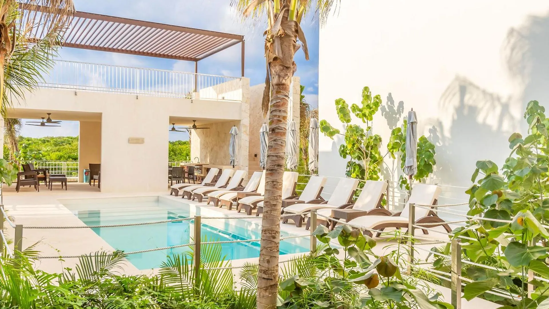 Lägenhet Santamar By Tao Beach Condos With Pool & Walk To Ocean Akumal